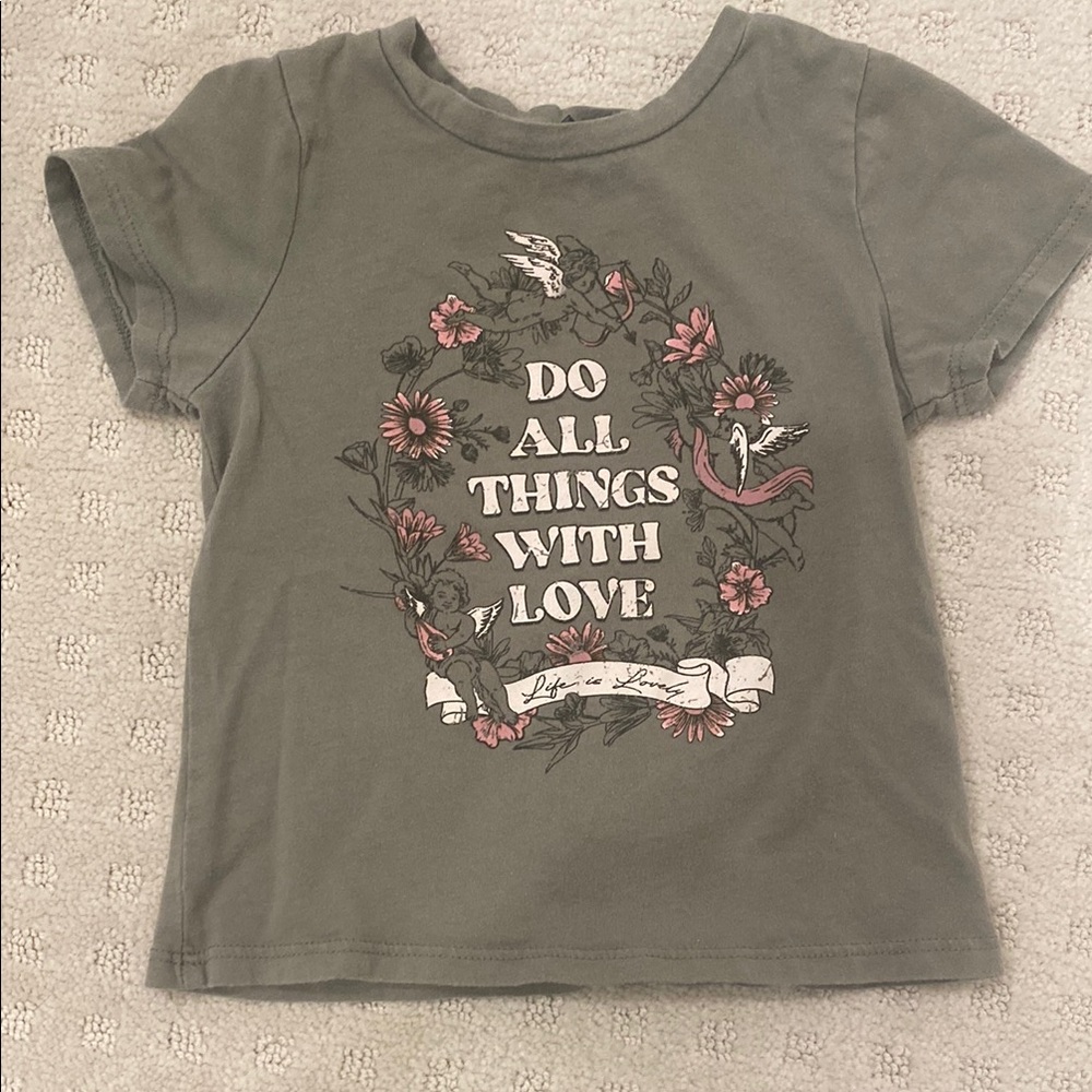 Kids Graphic Tee - Green
